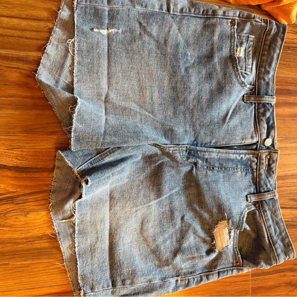 Old Navy Light Blue OG Straight Denim Shorts